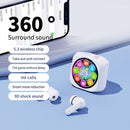 GENERIC YW12 ANC+ENC IN-EAR WIRELESS EARPHONES - WHITE - Like New