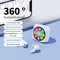 GENERIC YW12 ANC+ENC IN-EAR WIRELESS EARPHONES - WHITE - Like New