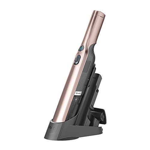 SHARK QV201 WANDVAC HANDHELD VACUUM AND CHARGING DOCK, ROSE GOLD (QV201RG) - Like New