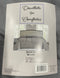 PLAZATEX SOLID COMFORTER QUEEN 1PC (86"X 86") - GRAY - Brand New