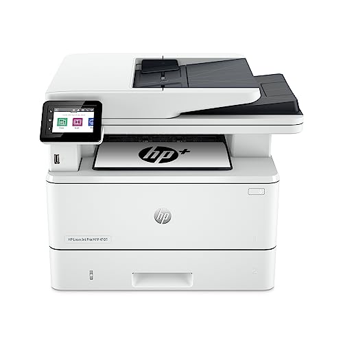 HP LaserJet Pro MFP 4101fdwe Wireless Black & White Monochrome Printer 2Z619E - Like New