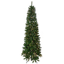 SANTA'S WORKSHOP 7.5FT SPRUCE PRE-LIT SLIM ARTIFICIAL CHRISTMAS - Scratch & Dent