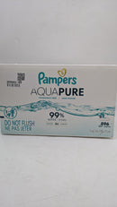 Pampers Aqua Pure Baby Wipes 16packs, 56 wipes per pack, Total: 896 wipes - Brand New
