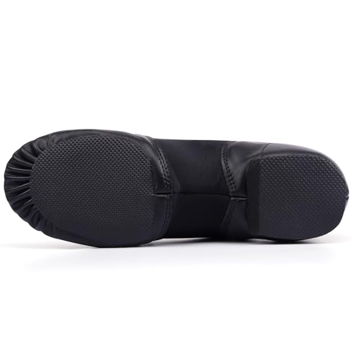 LINODES UNISEX 006 PU LEATHER UPPER SLIP-ON JAZZ SHOE WOMEN/ MEN- SIZE 7/6.5 - Like New