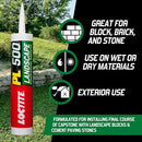 Loctite PL 500 Landscape Block & Stone Construction Adhesive 10 fl oz 12 Pack - Brand New