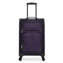 U.S. TRAVELER AVIRON BAY EXPANDABLE SOFTSIDE CARRY-ON 22-INCH - PURPLE - Brand New