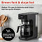 Instant Infusion Brew Plus 12 Cup Drip Coffee Maker 140-0097-01 - BLACK Like New