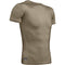 UNDER ARMOUR MEN'S HEATGEAR TACTICAL COMPRESSION SHORT-SLEEVE T-SHIRT XL - BROWN - Brand New