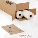 GBC THERMAL LAMINATING FILM ROLL 2 PACK NAP I 1" POLY-IN CORE - CLEAR - Brand New