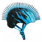 RASKULLZ FLAME HAWK CHILD BIKE HELMET - BLUE/BLACK - Like New