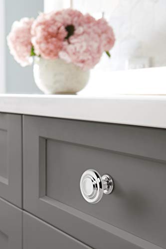 AMEROCK CABINET KNOB 1-5/16 INCH (33 MM) DIAMETER INSPIRATIONS 10 PACK - CHROME - Brand New