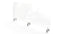 GHENT CLEAR PARTITION EXTENDER WITH ATTACHED CLAMP, 48 X 3.88 X 18, CLEAR - Brand New
