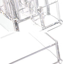 HOME COLLECTION CLEAR ACRYLIC MAKEUP ORGANISER (STYLE F) - CLEAR - Brand New