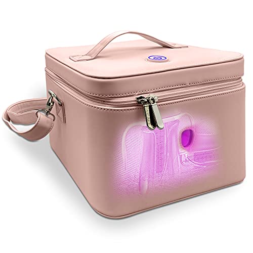 SERENELIFE INSULATED BABY BOTTLE BAG, BREASTMILK COOLER, 6 TALL BOTTLES - PINK - Like New