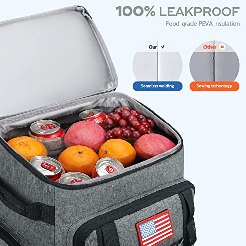 MAELSTROM 50 CAN COOLER BACKPACK JJ03-MSCBP02-50CGY-GRAY - Like New