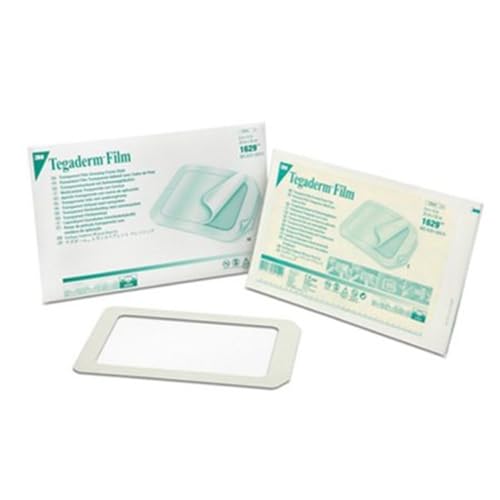 3M TEGADERM TRANSPARENT DRESSING 8" X 12"-10 EACH- WHITE - Brand New