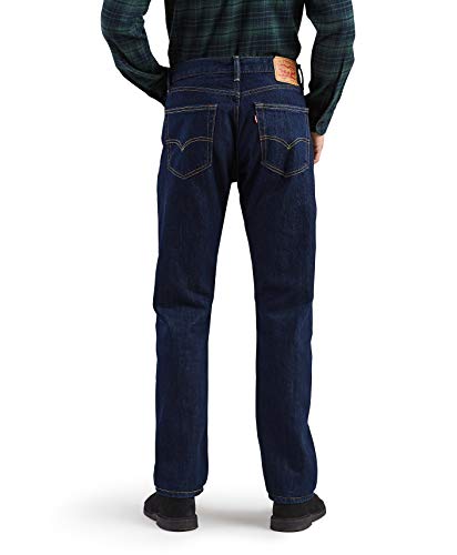 Levi's Men's 505 Regular Fit Jeans -Also Available in Big & Tall- RINSE WASH - Brand New