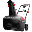 POWERSMART 21 INCH ELECTRIC SNOW BLOWER 120V 15 AMP 2100 RPM LED LIGHT RED/BLACK - Like New
