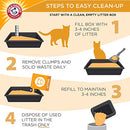Arm Hammer Clump Seal Litter Multi-Cat Complete Odor Sealing Clay 28lb - Brand New
