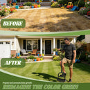 YACONA MANUAL LAWN AERATOR TOOL, GRASS AERATOR WITH PADDED T-HANDLE - BLACK - Like New