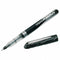 SKILCRAFT PEN: SKILCRAFT NEEDLEPOINT, BLACK INK, 0.5 MM CAPPED GRAY/CLEAR 12 PK - Brand New