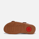 FITFLOP WEDGE MULES FOR WOMEN FITFLOP LULU ADJUSTABLE - SIZE: 8.5 - LIGHT TAN - Like New