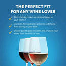 NewAir 6" Built-in or Freestanding 7 Bottle Wine Fridge Bar Cabinet Wine Cellar - Like New