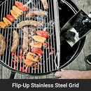 BROIL KING 401010 KETTLE 22.5-IN CHARCOAL GRILL IN BLACK - BLACK - Like New