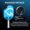 QYNTELIX PICKLEBALL PADDLES, 20MM POLYPROPYLENE HONEYCOMB CORE - BLUE - Like New