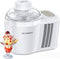 HAIMMY ICM-700A Ice Cream Maker Machine, 700ml Automatic No Pre-Freezing - White Like New