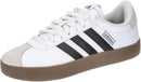 ADIDAS WOMEN'S VL COURT 3.0 SHOES - SIZE: WOMEN 6.5 AU/UK W5 - WHITE BLACK GRAY - Like New