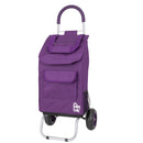 045244981888 DBEST PRODUCTS TROLLEY DOLLY PURPLE FOLDABLE SHOPPING CART - PURPLE - Brand New