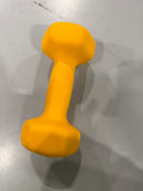 GENERIC YELLOW 8LBS WEIGHT - YELLOW - Like New
