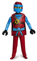 NYA Deluxe Ninjago Lego Costume Small/4-6X 01BTYR16G - Black - Brand New