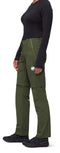 MAMMUT WOMEN'S HIKING PANTS SIZE WOMEN 12 DARK MARSH - Brand New