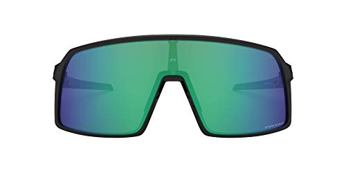 OAKLEY MEN'S OO9406 SUTRO RECTANGULAR SUNGLASSES FRAME: BLACK INK - PRIZM JADE - Like New