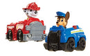 PAW PATROL PUSH RIDE-ON, PLAYS THEME SONG - INCLUDES CHASE & MARSHALL SCULPTED - Brand New
