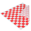 Scobird Deli Sandwich Wrap Paper - 5000 Pack - Classic Red & White Checkered - Brand New