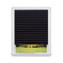 Redi Shade No Tools Original Blackout Pleated Paper Shade Black, 6 Pack - Brand New