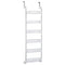 Household Essentials White 6-Tier Basket Over-The-Door Organizer - Like New