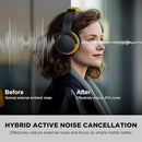 VIBEADIO Active Noise Cancelling Headphones Bluetooth Wireless - Scratch & Dent