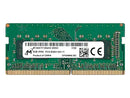 MICRON 8GB SO-DIMM 1RX8 DDR4 PC4-21300 2666MHZ MTA8ATF1G64HZ-2G6H1- GREEN - Like New