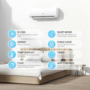 TOSOT 12,000 BTU Mini-Split Air Conditioner Wifi Ductless AC/Heating ‎- White Like New