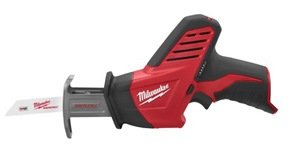 MILWAUKEE 12-VOLT HACKZALL SAW TOOL ONLY RED/BLACK 2420-20 - Like New