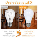 MARXLAIT 12 PACK LED LIGHT BULBS 100 WATT EQUIVALENT EFFICIENT 13W - WARM WHITE - Like New