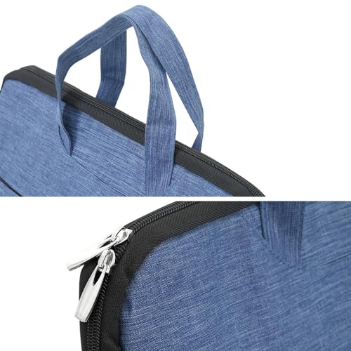 Fancial Laptop Bag 14-15.6 Inch Laptop Sleeve Case W/ Shoulder Handle - Blue - Like New