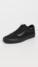 VANS OLD SKOOL UNISEX SNEAKERS MEN 9 WOMEN 10.5 BLACK/BLACK - Brand New