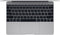 APPLE MACBOOK 12" 2304x1440 1.3GHz M7-6Y75 8GB 256GB SSD - SPACE GRAY Like New