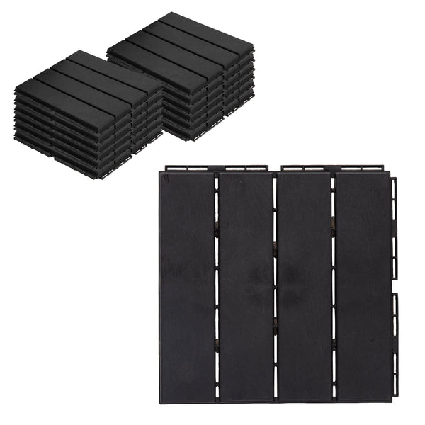 ASTEROUTDOOR ASTEROUTDOOR INTERLOCKING DECK TILES 12" X 12" 10 PCS AOPB10P-G - Like New