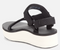 1008844 Teva Women's Flatform Universal Platform Sandal Black/Tan 10 Like New